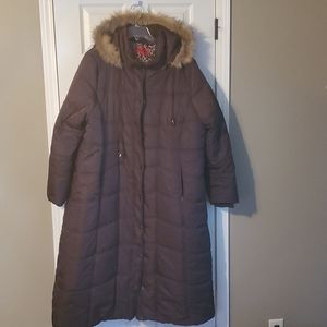 ankle length puffer